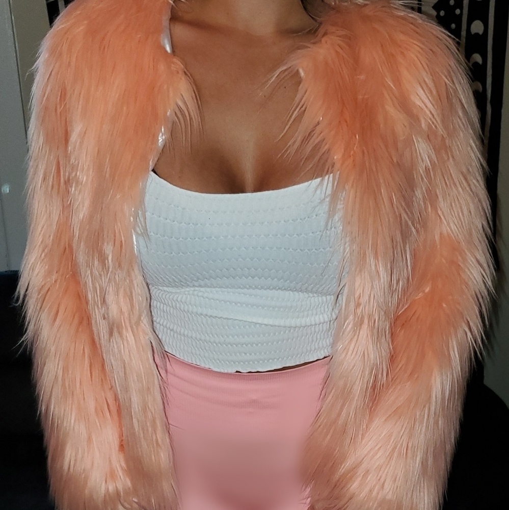 High Fashion Faux Fur Jacket!